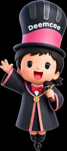 Misscee, the Deemcee graduation mascot